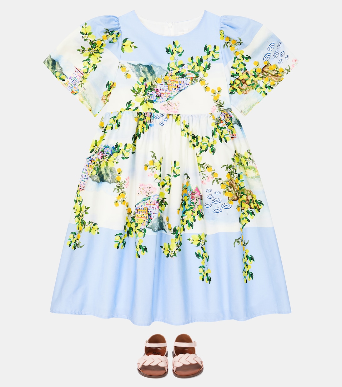 Printed cotton dress | Patachou