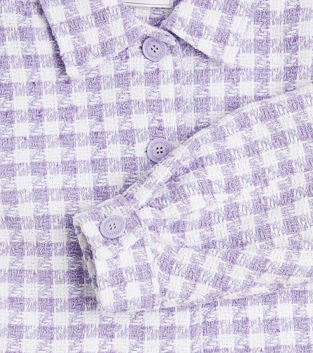 Spencer houndstooth jacket | Monnalisa