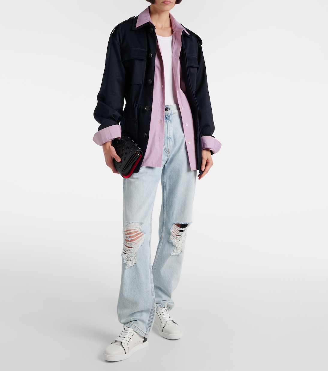 Zapatillas Fun Vieira de piel | Christian Louboutin