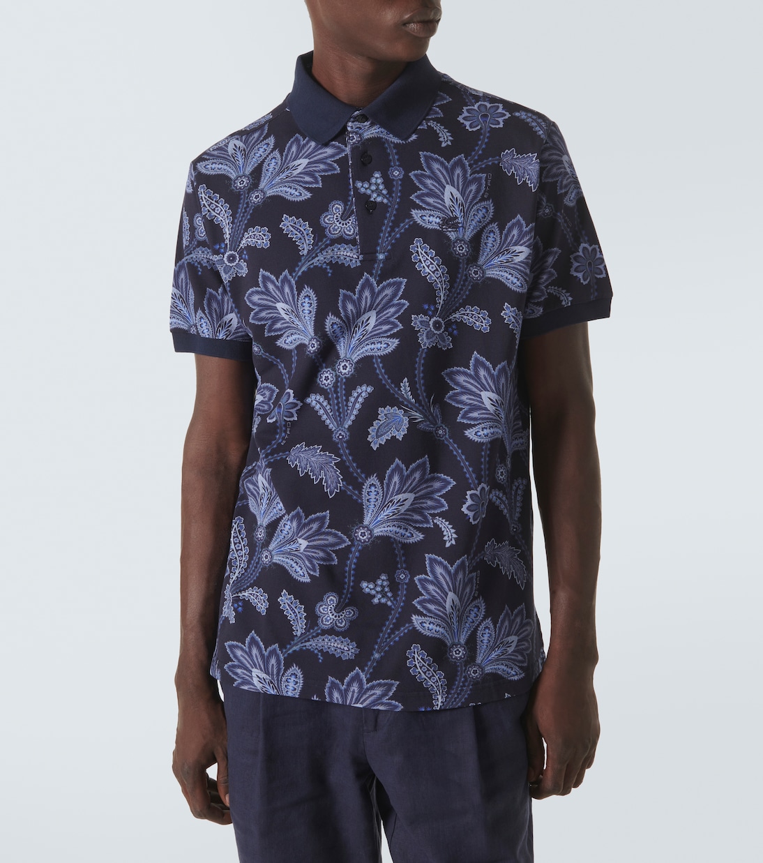 Polo imprimé en coton | Etro