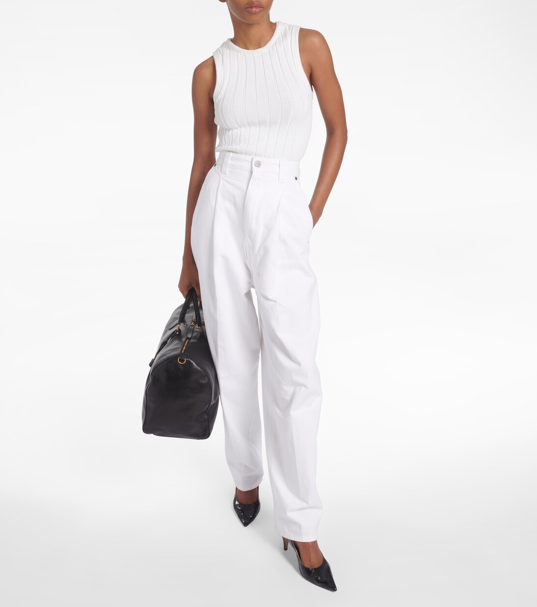 Top Manu aus einem Baumwollgemisch | Khaite