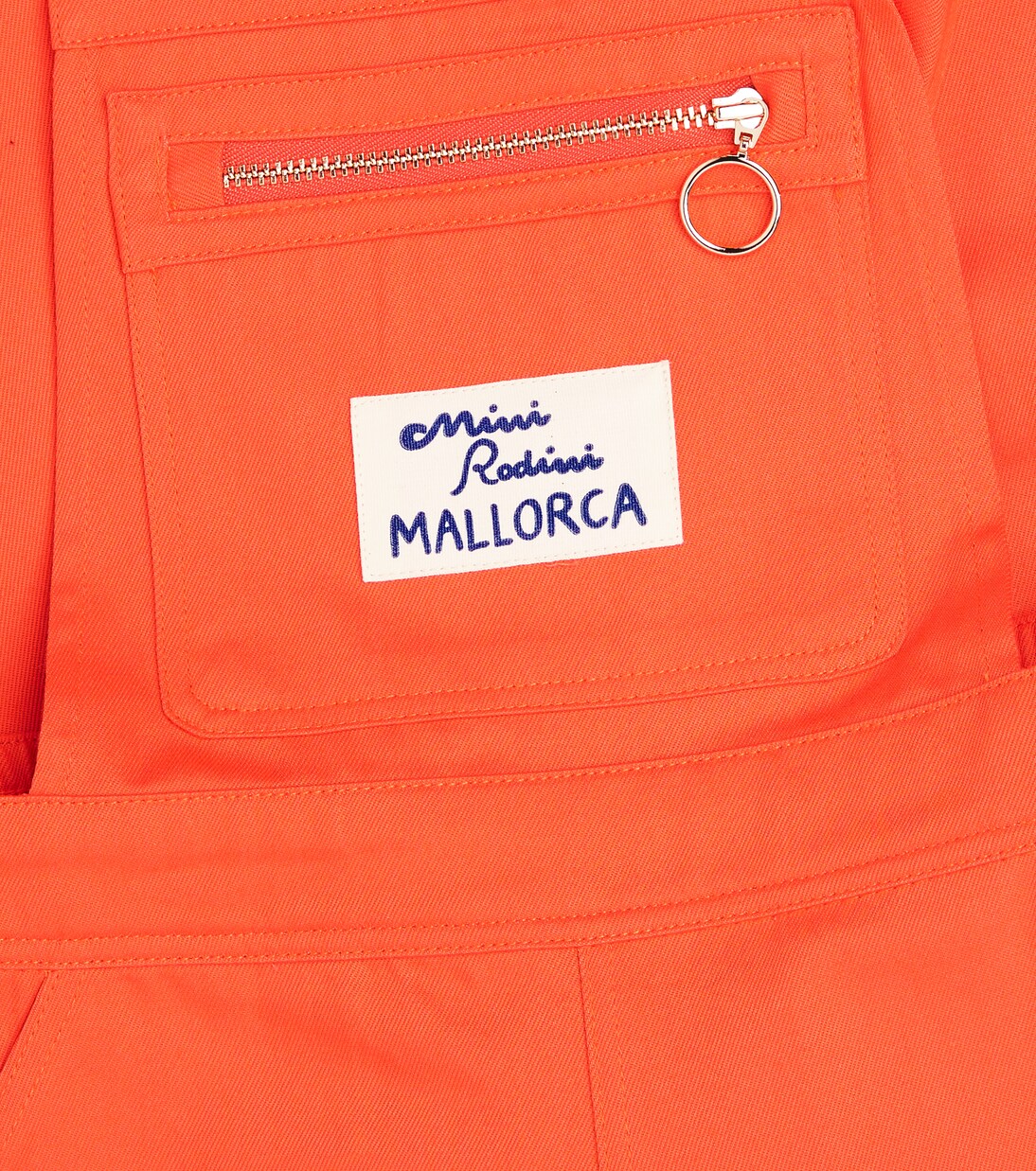 Mallorca Patch denim overalls | Mini Rodini