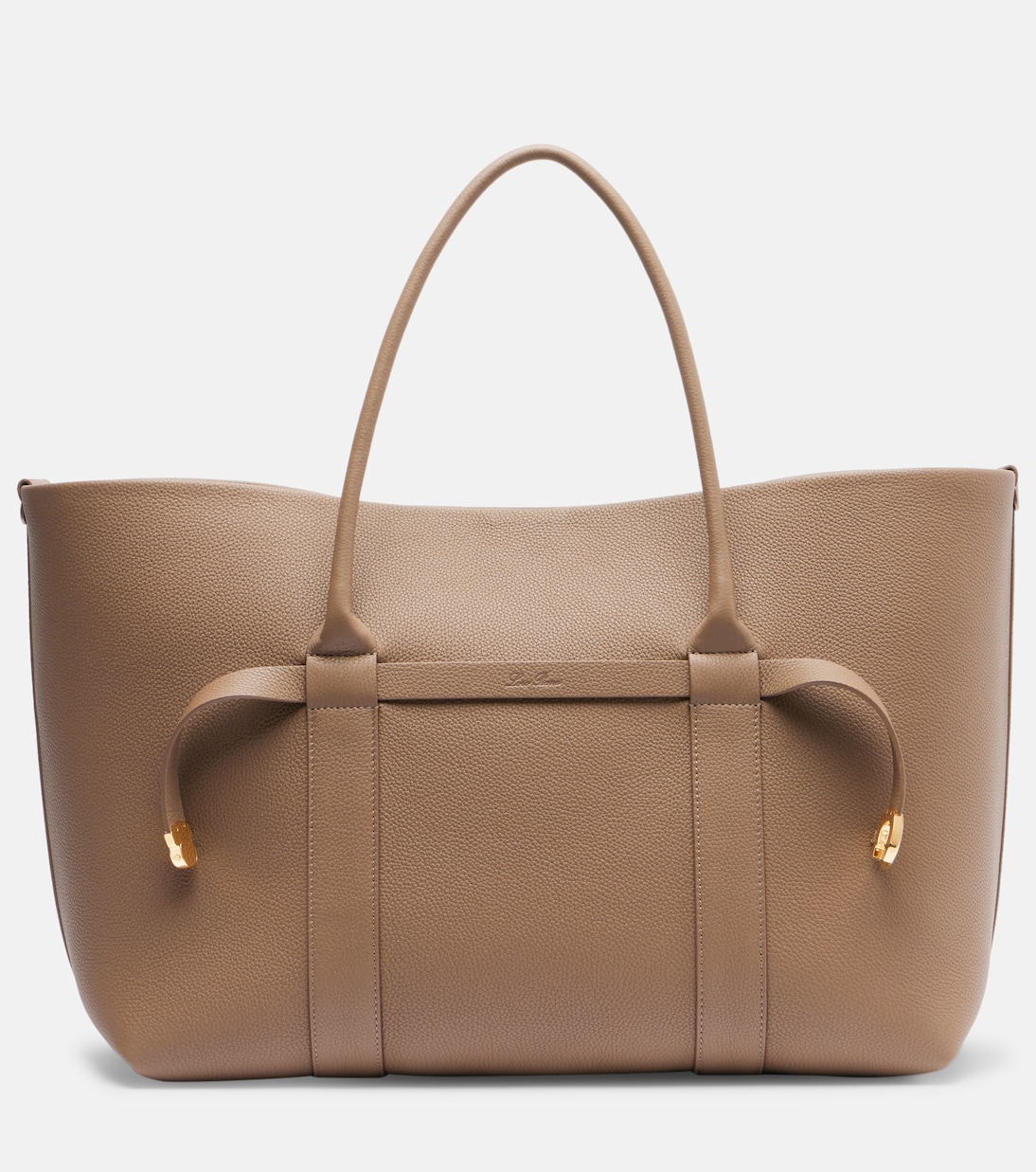 Ghiera Large leather tote bag | Loro Piana
