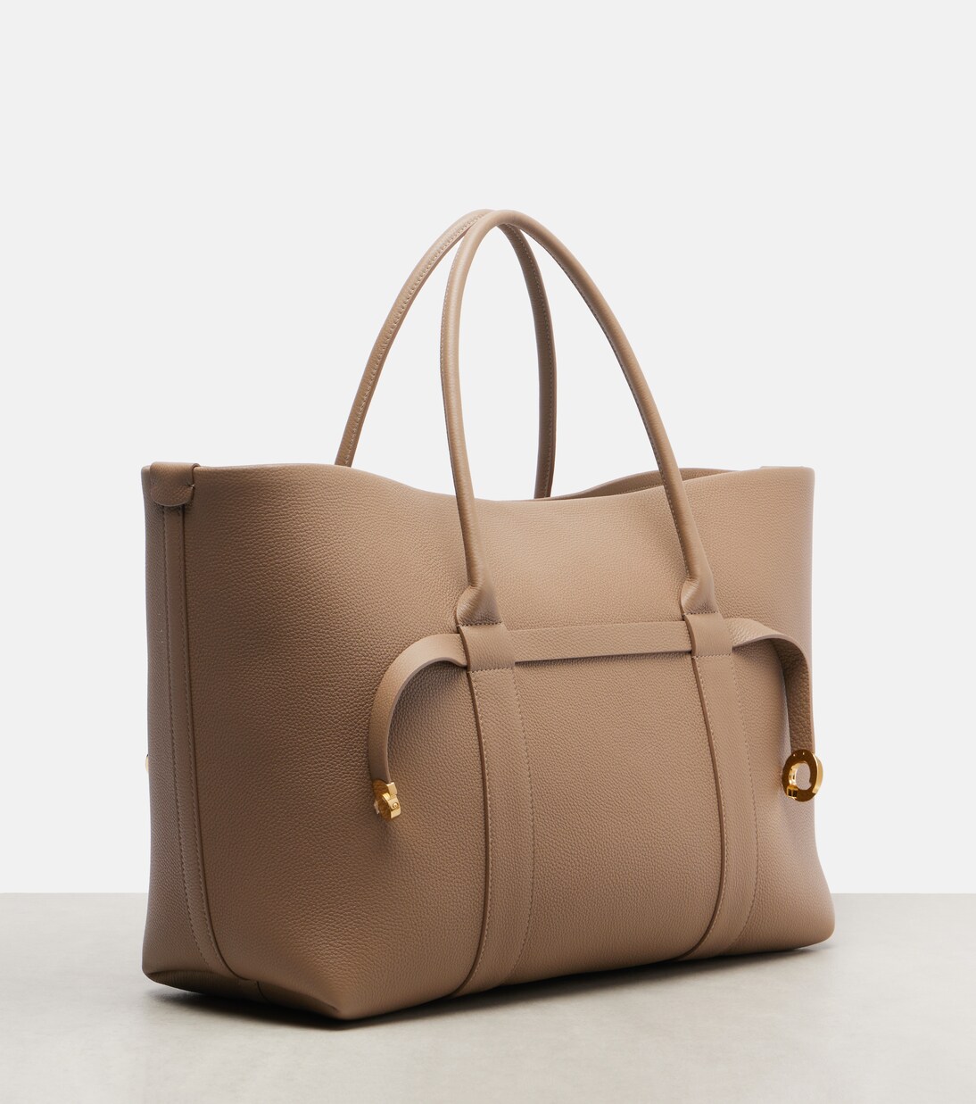 Ghiera Large leather tote bag | Loro Piana
