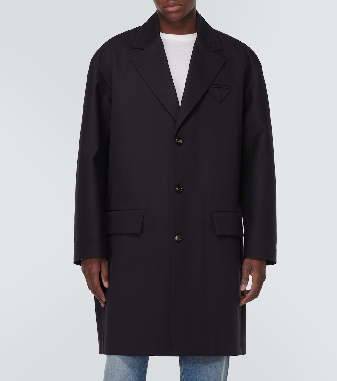 Cotton twill coat | Bottega Veneta