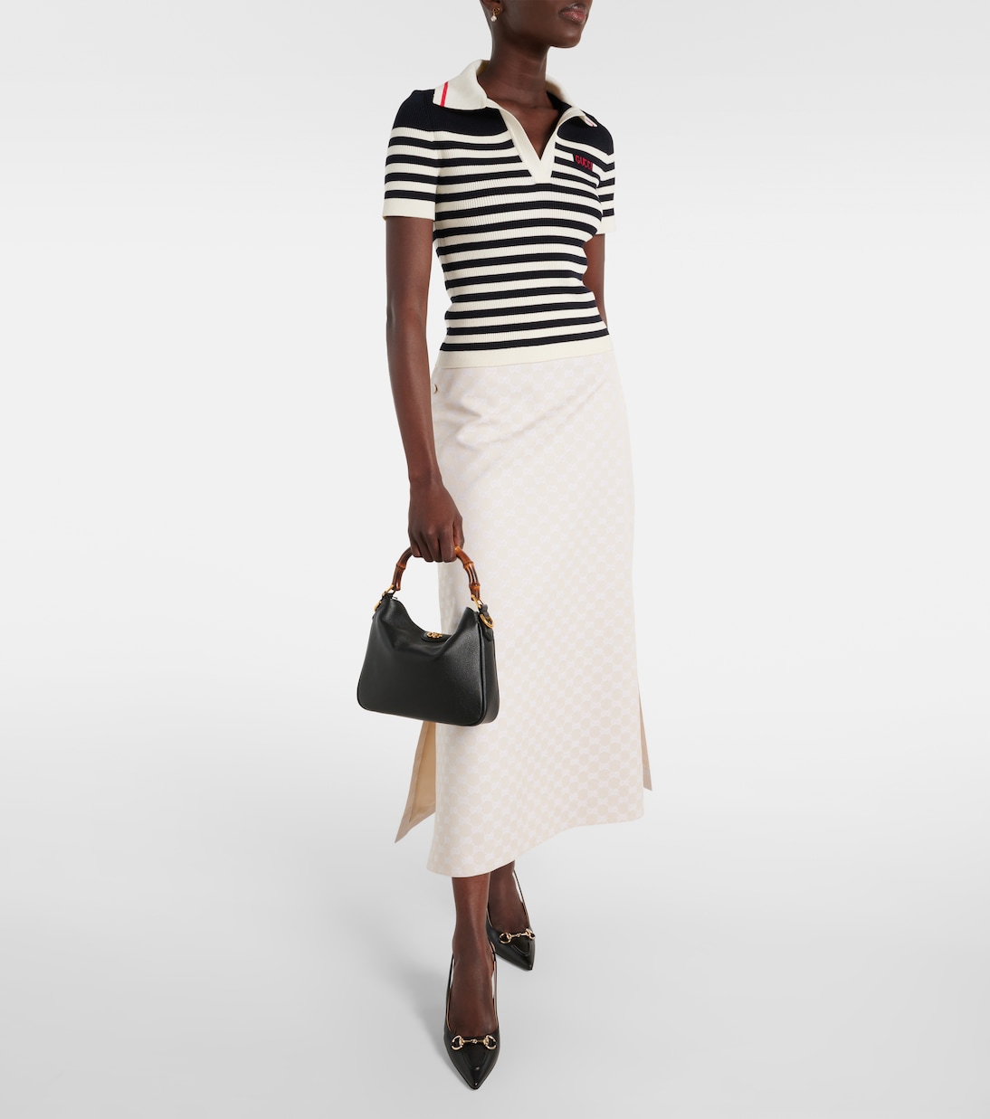 Diana Small leather shoulder bag | Gucci