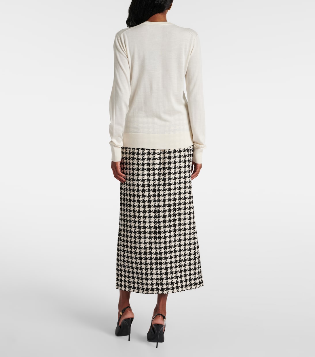 Cardigan DG aus Kaschmir und Seide | Dolce&Gabbana