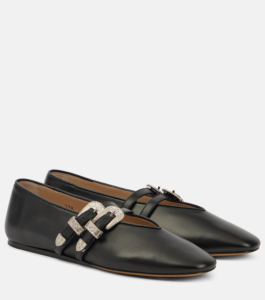 Claudia leather ballet flats | Le Monde Béryl