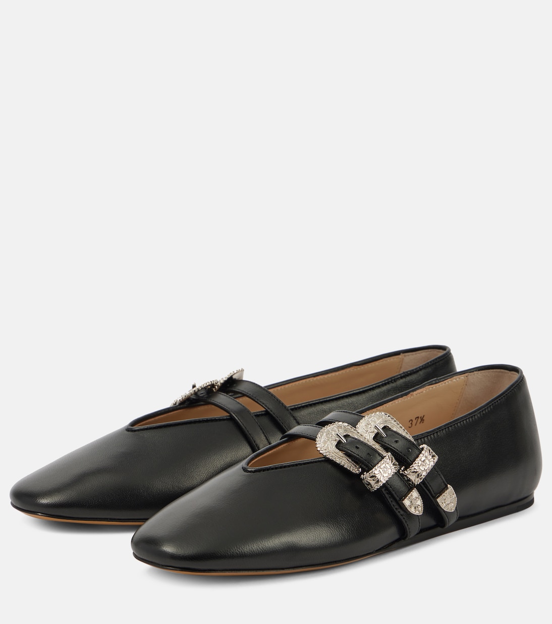 Claudia leather ballet flats | Le Monde Béryl