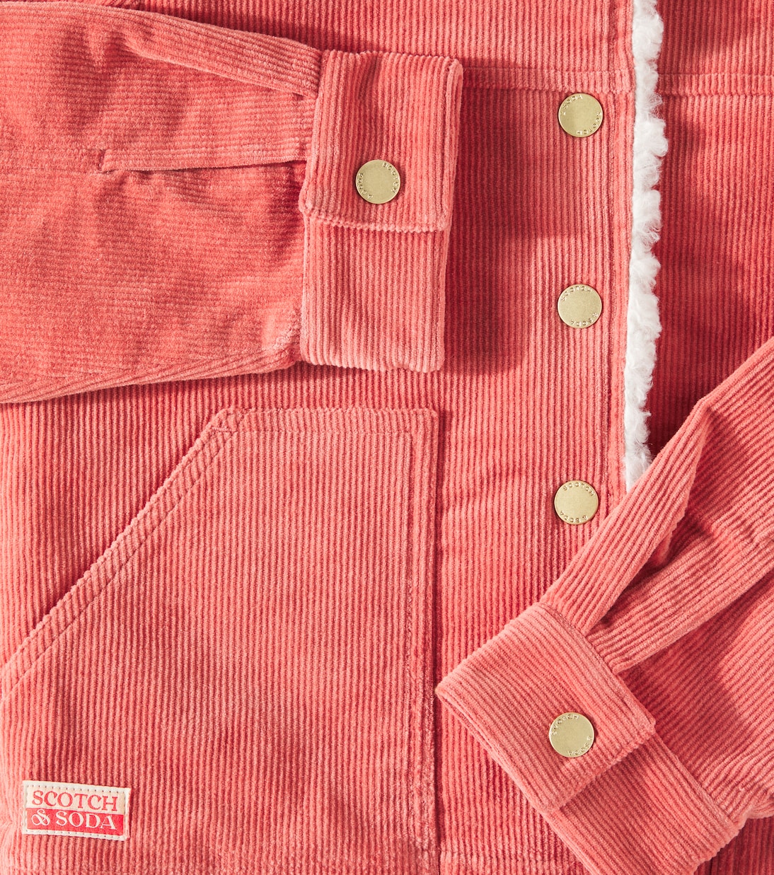 Cotton corduroy jacket | Scotch & Soda Kids