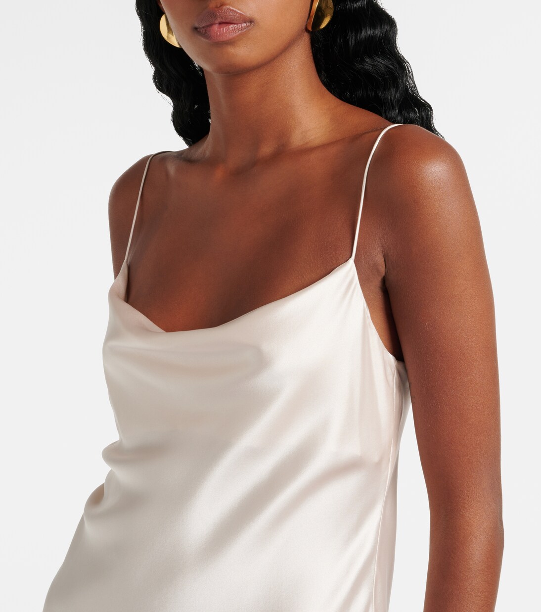 Midikleid Sense of Shine aus einem Seidengemisch | Dorothee Schumacher