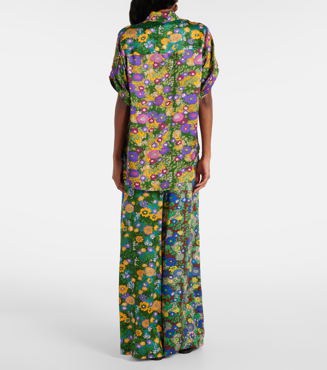 Hemd aus Seidensatin | Alémais