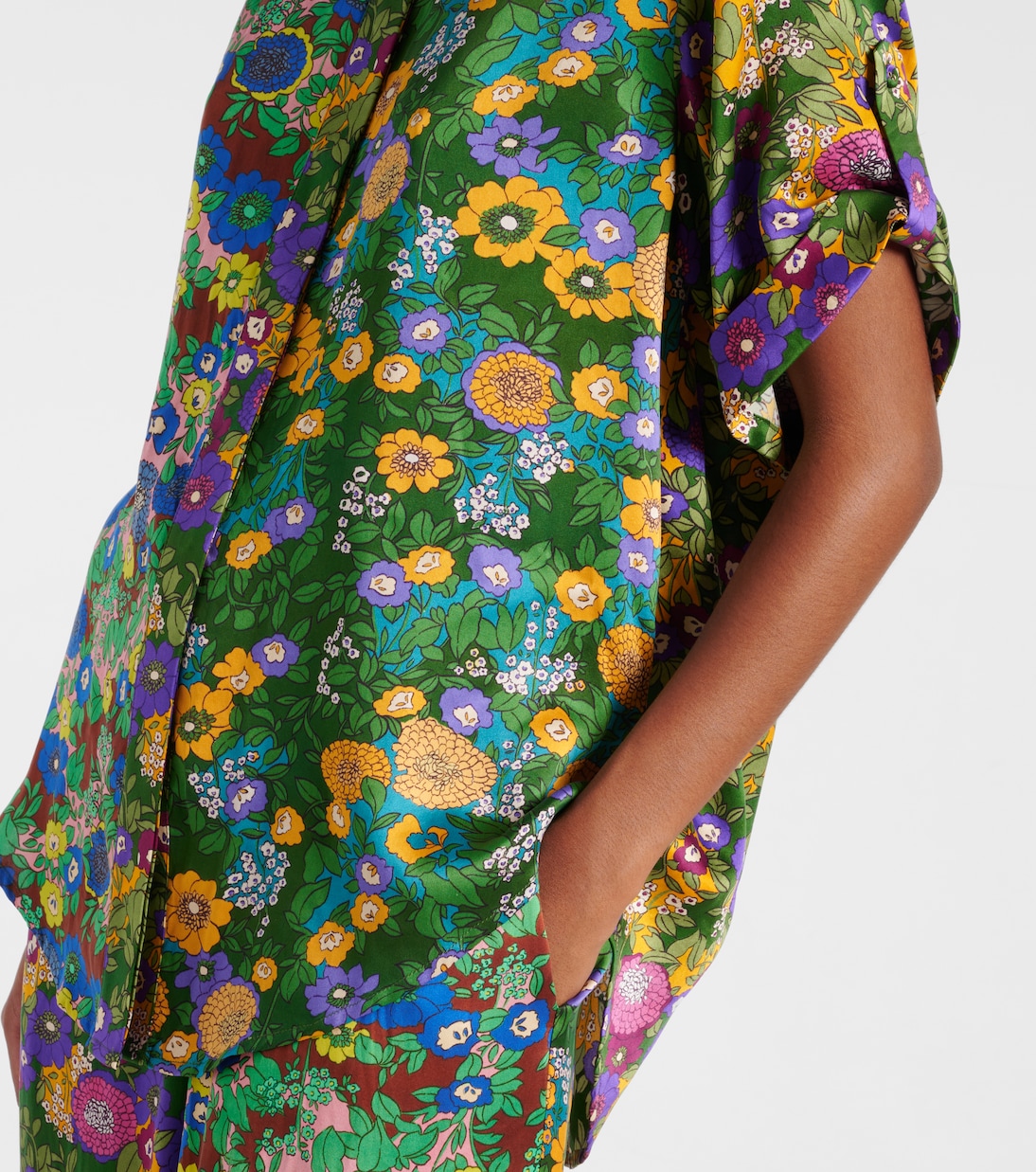 Hemd aus Seidensatin | Alémais