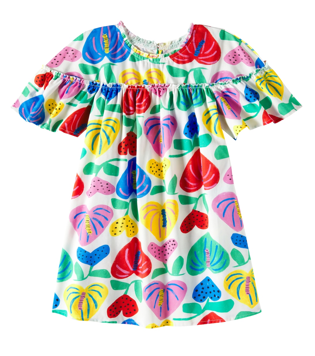 Amor de Flor printed cotton dress | Fábula