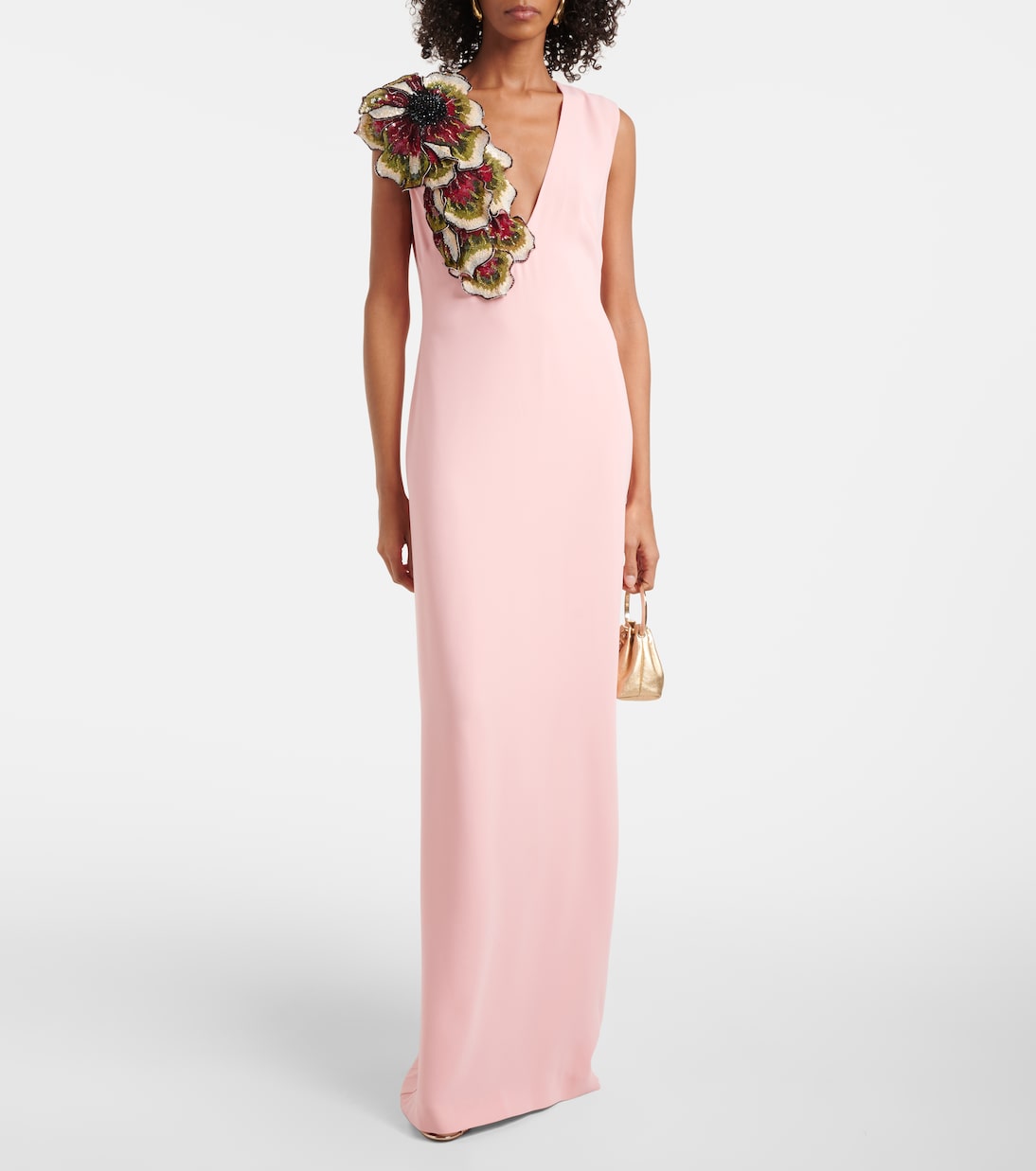 Crêpe gown  | Costarellos