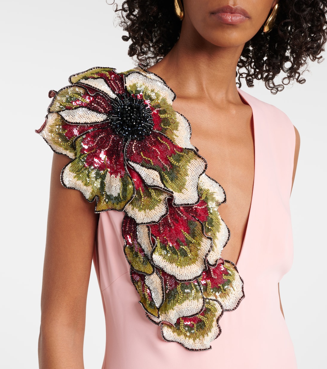 Crêpe gown  | Costarellos