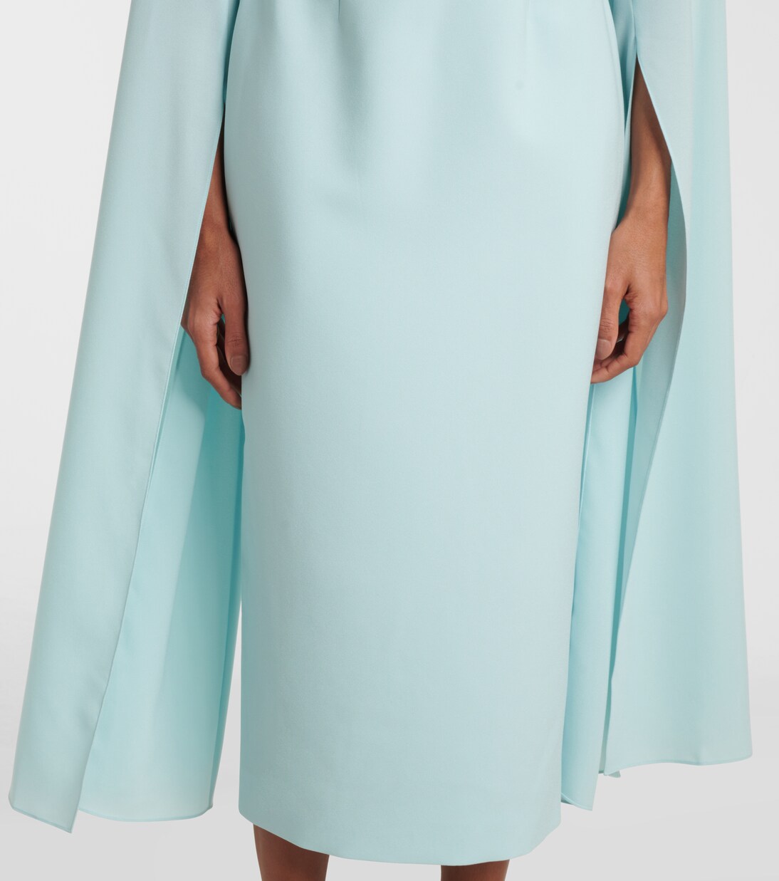 Robe midi Nour en crêpe | Roksanda