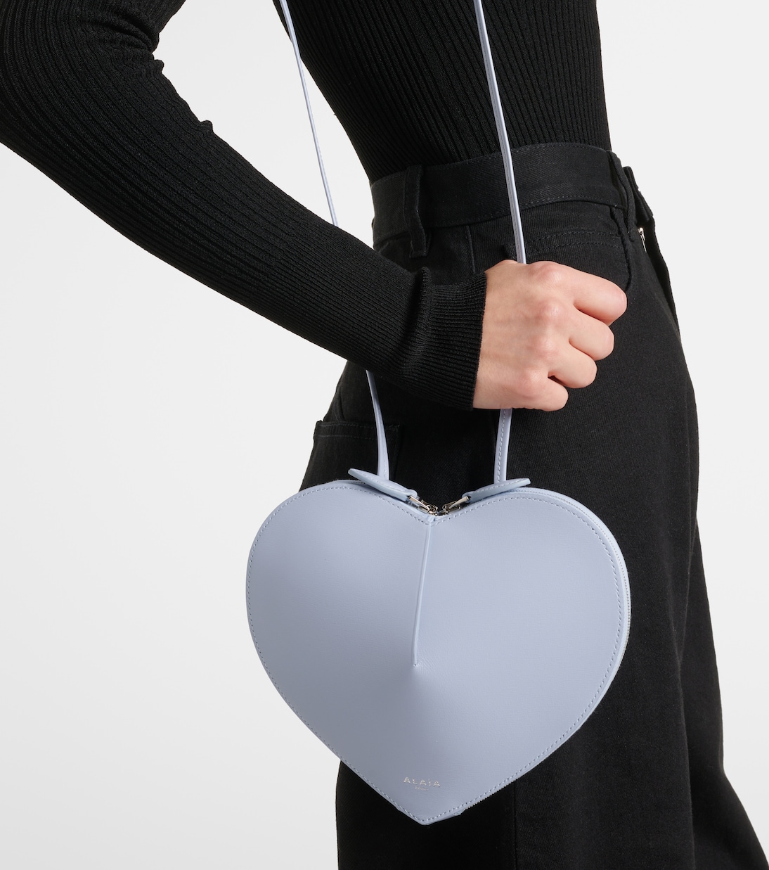 Le Cœur leather shoulder bag | Alaïa