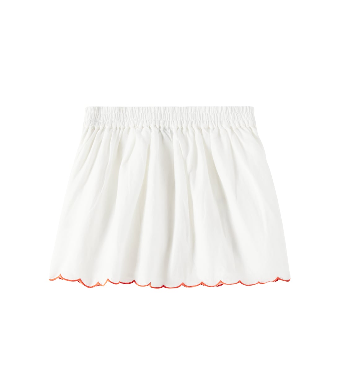 Embroidered linen and cotton skirt | Stella McCartney Kids