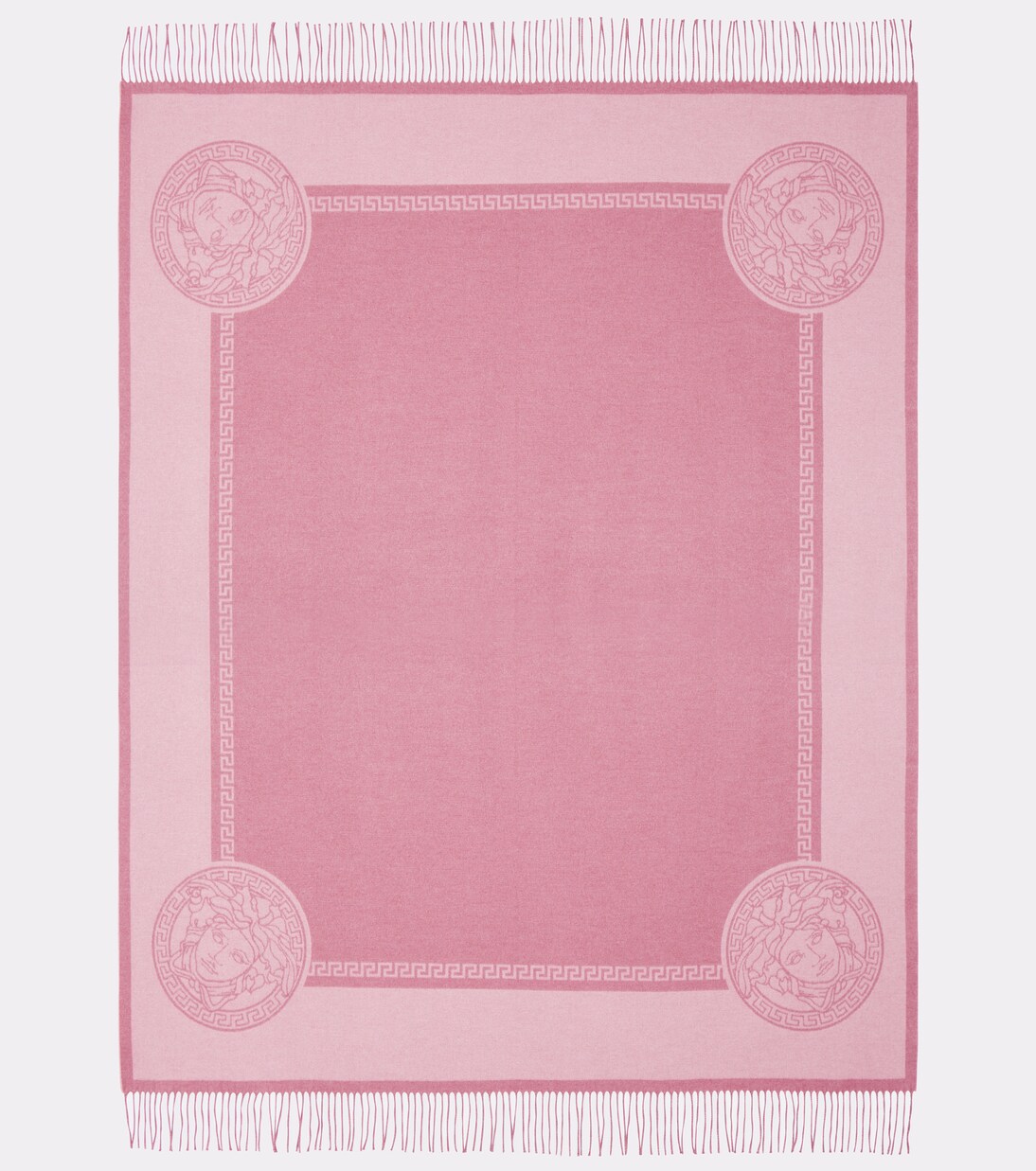 Barocco jacquard silk and cashmere blanket | Versace Home