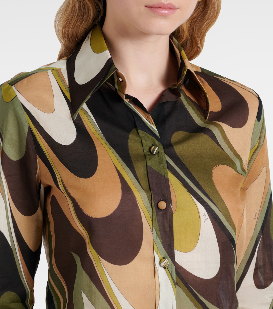 Camicia Onde in mussola di cotone | Pucci