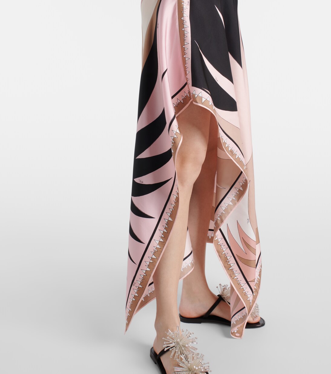 Midikleid Stella aus einem Seidengemisch | Pucci