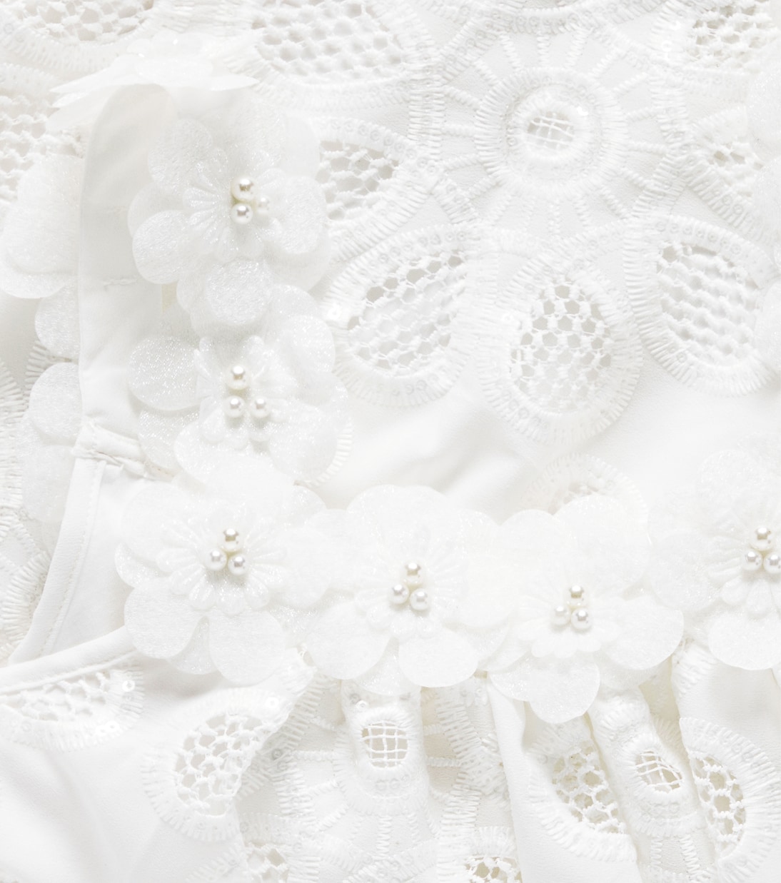 Top Layla aus Spitze mit Zierperlen | Tutu Du Monde