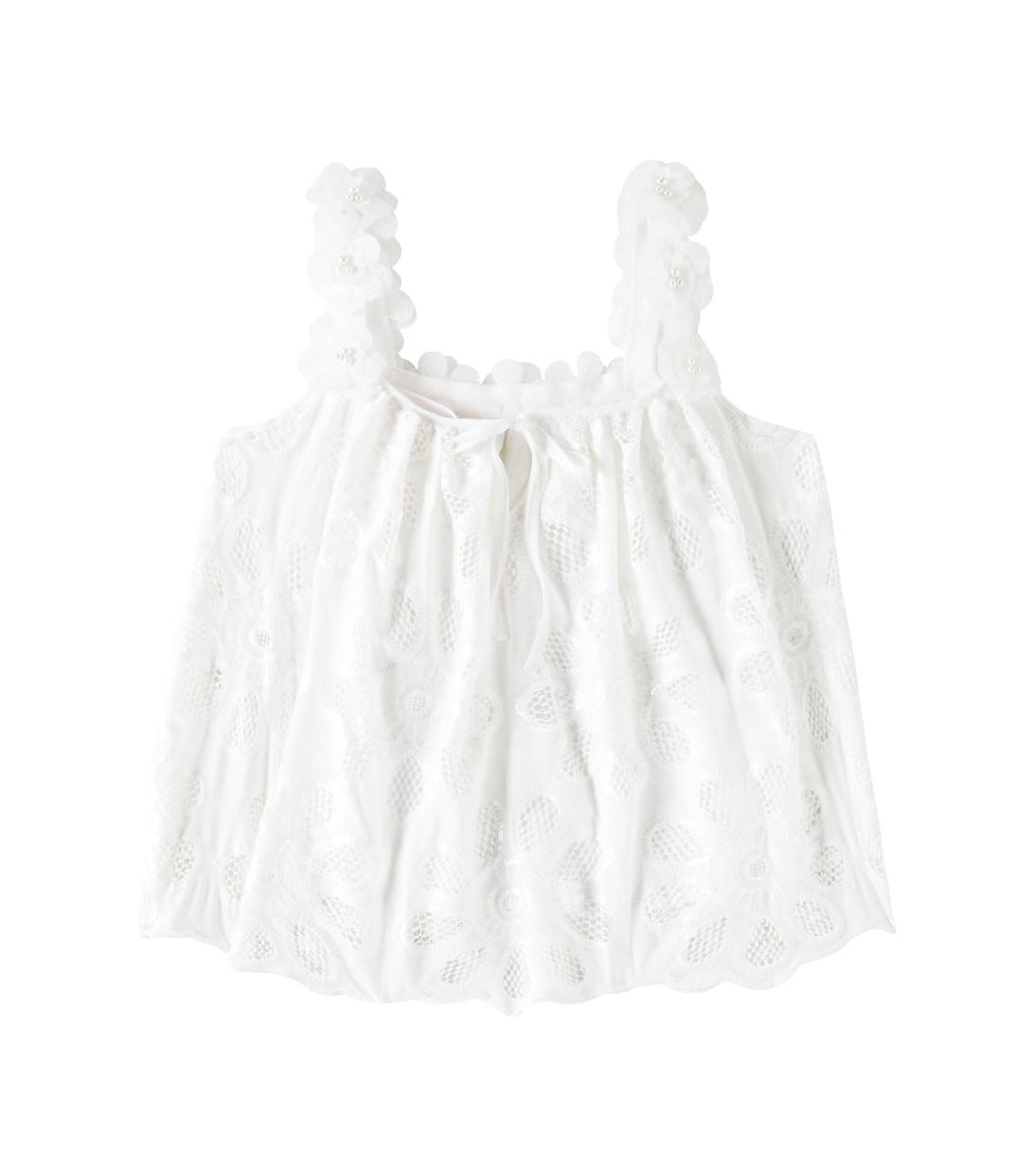 Top Layla aus Spitze mit Zierperlen | Tutu Du Monde