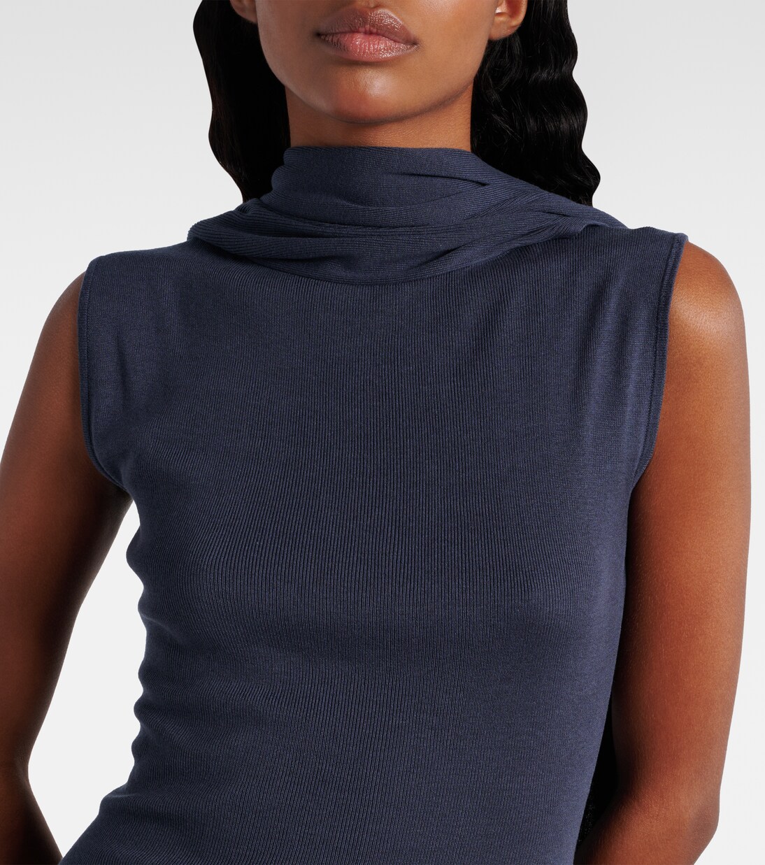 Robe Solar en soie mélangée | Aya Muse