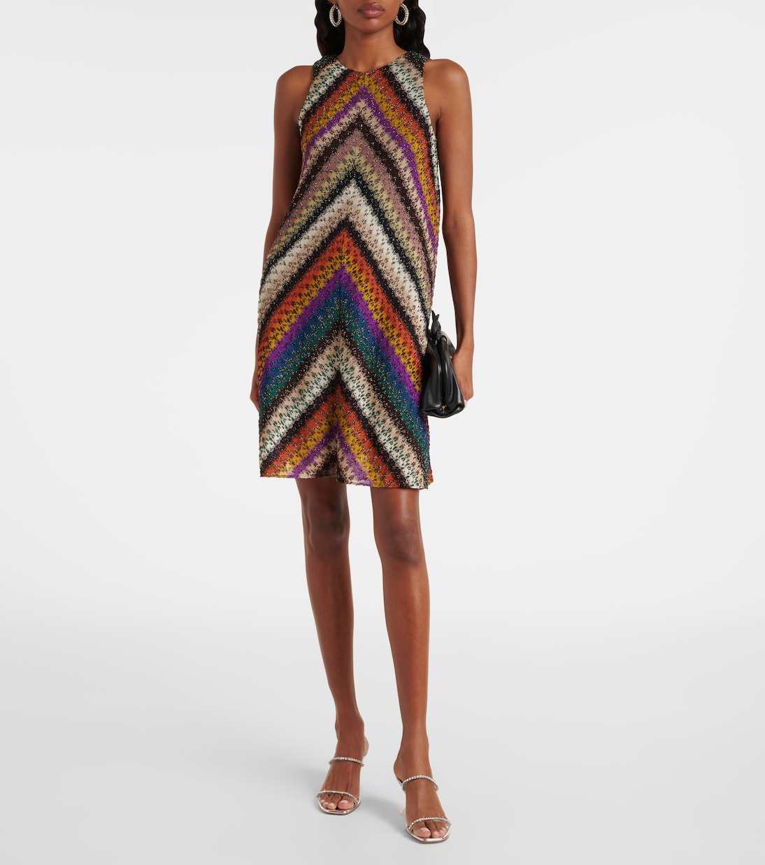 Minikleid aus Häkelstrick | Missoni