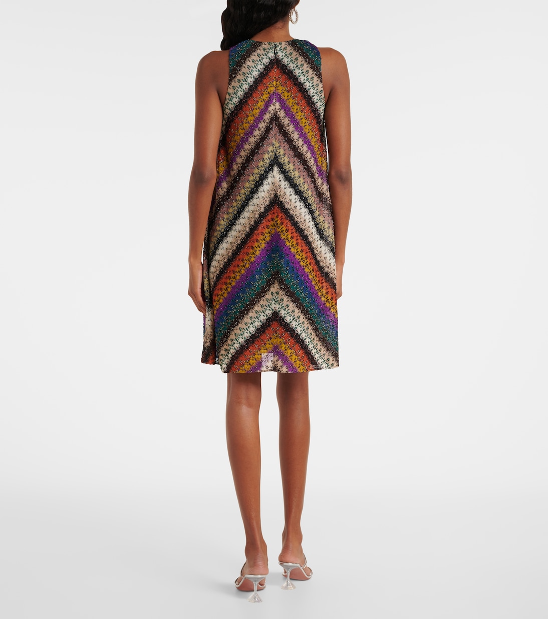 Minikleid aus Häkelstrick | Missoni
