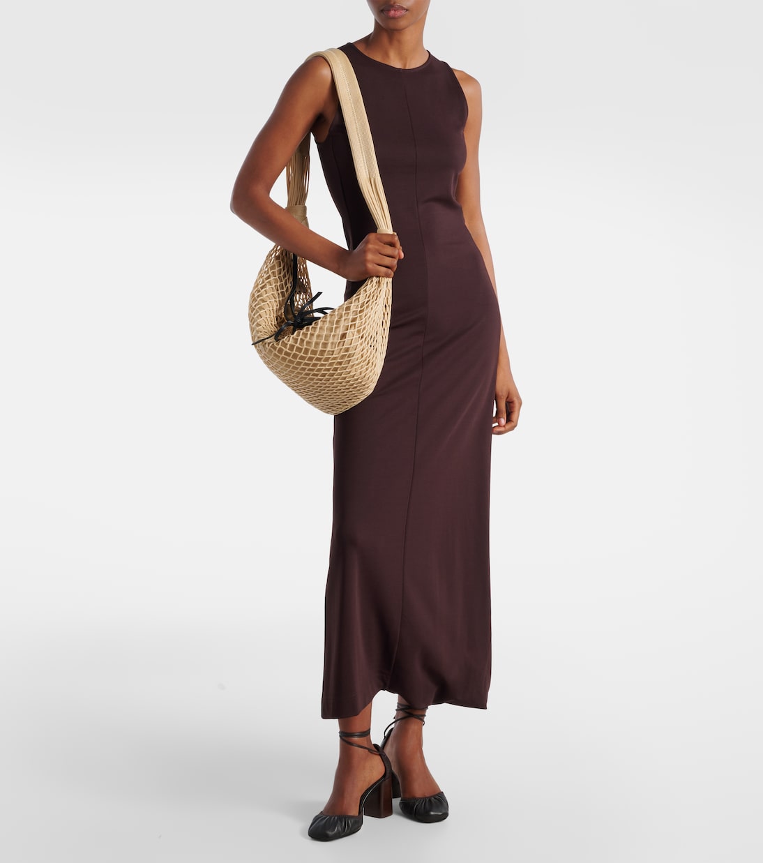 x Filt Croissant net shoulder bag | Lemaire