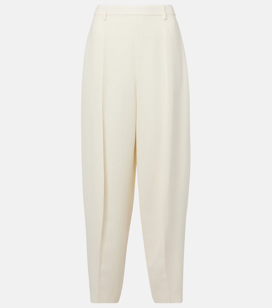 Hose Bob aus Leinen-Crêpe | Loro Piana