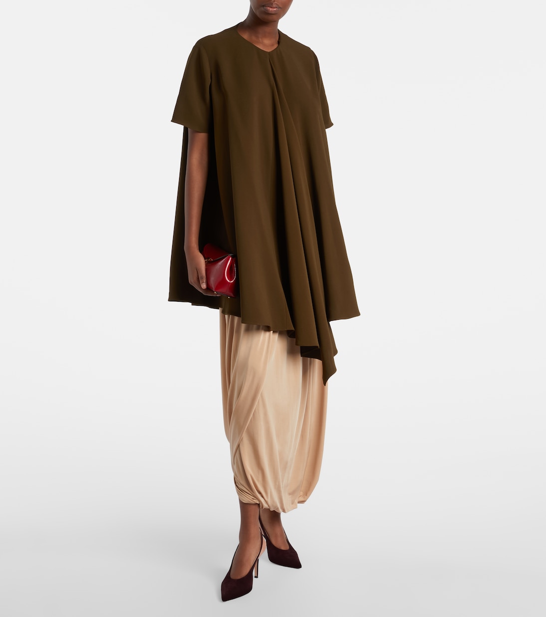 Escarpins slingback Robbie en daim | Gianvito Rossi