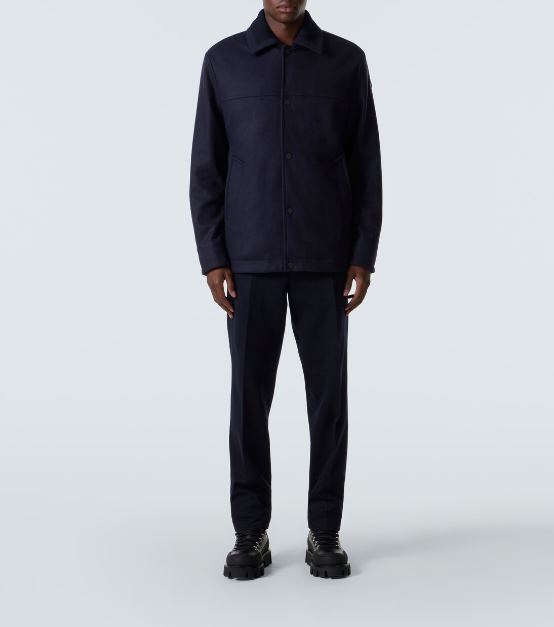 Pantalon slim en coton mélangé | Moncler