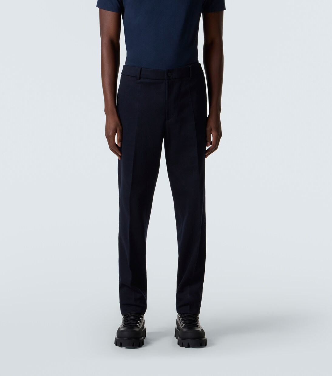 Pantalon slim en coton mélangé | Moncler