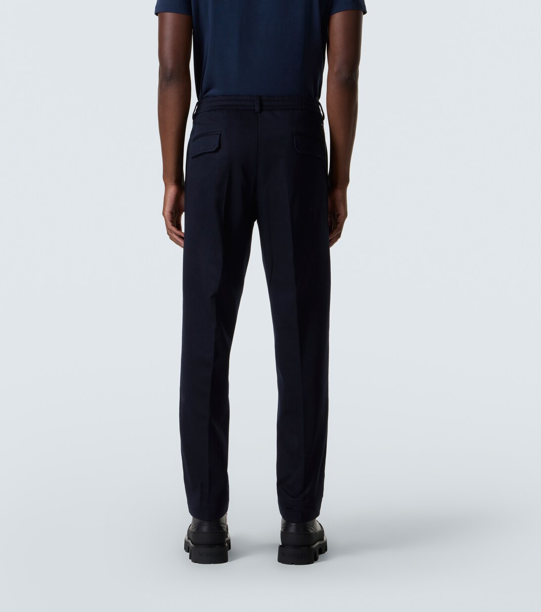 Pantalon slim en coton mélangé | Moncler