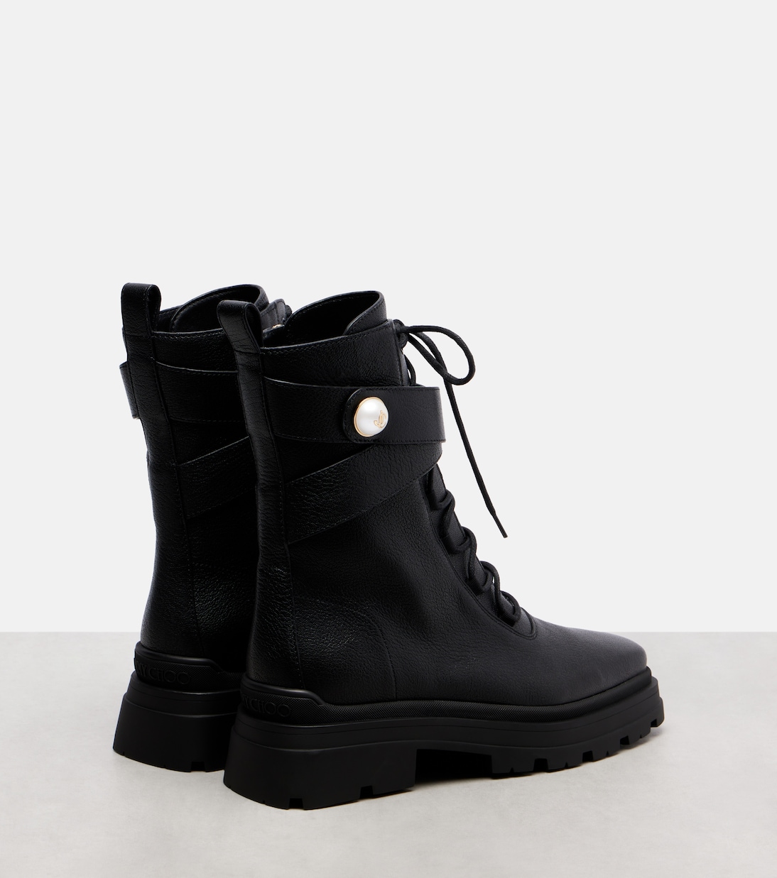 Schnürstiefel Noemi 45 aus Leder | Jimmy Choo