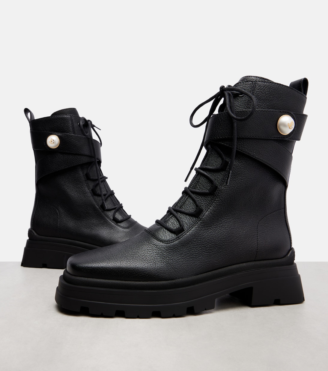 Schnürstiefel Noemi 45 aus Leder | Jimmy Choo