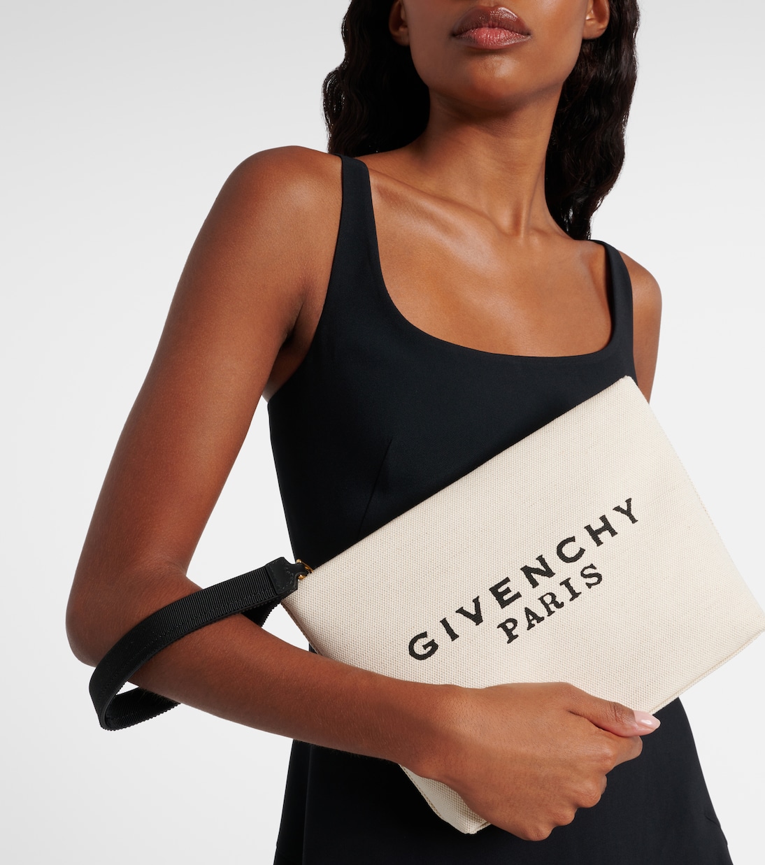 Logo canvas pouch | Givenchy