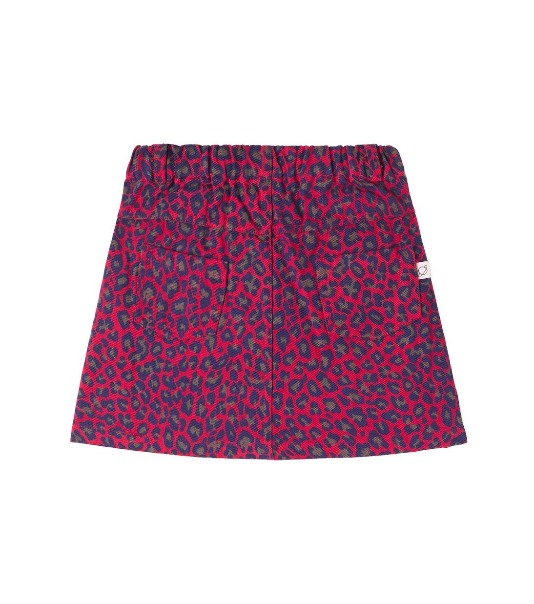 Jupe Lille en coton à motif léopard | Cozmo