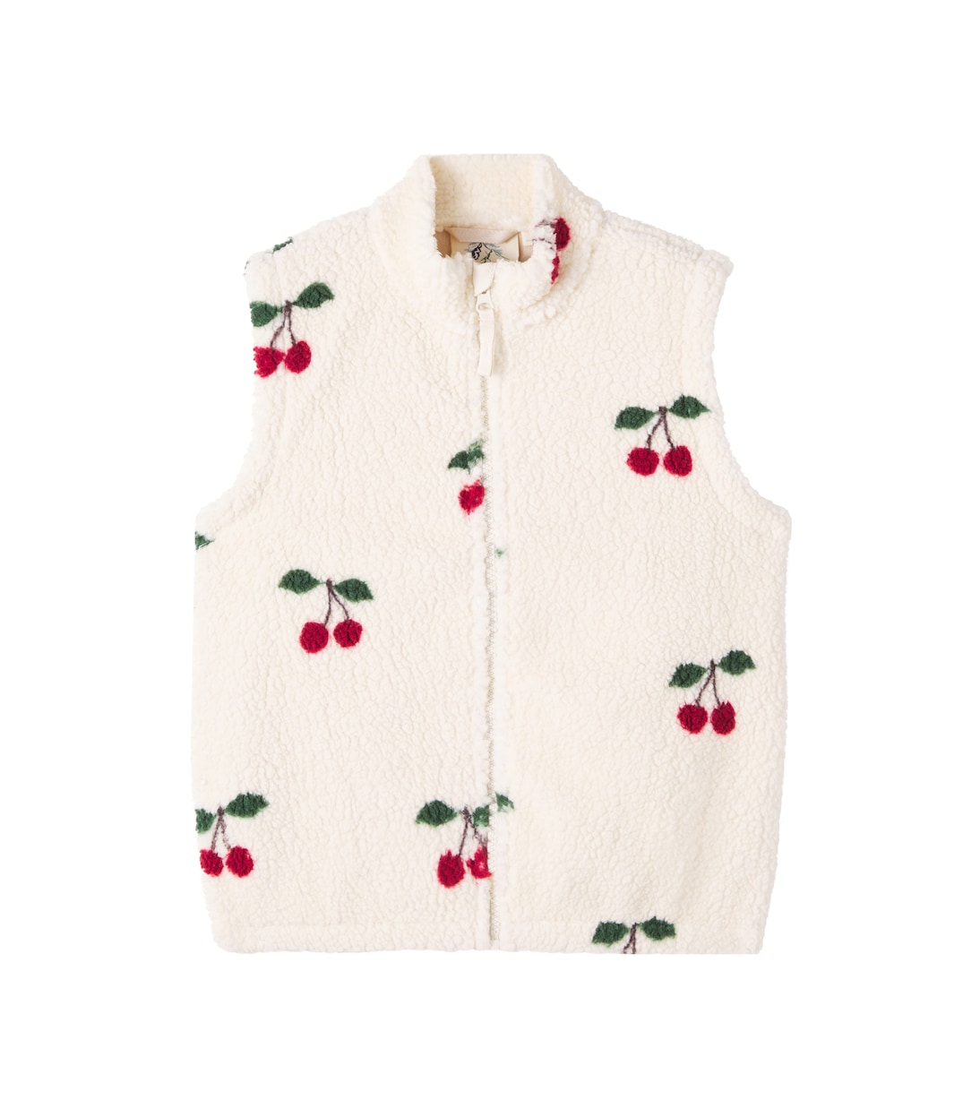 Bedruckte Weste Jody aus Teddyfleece | Konges Sløjd