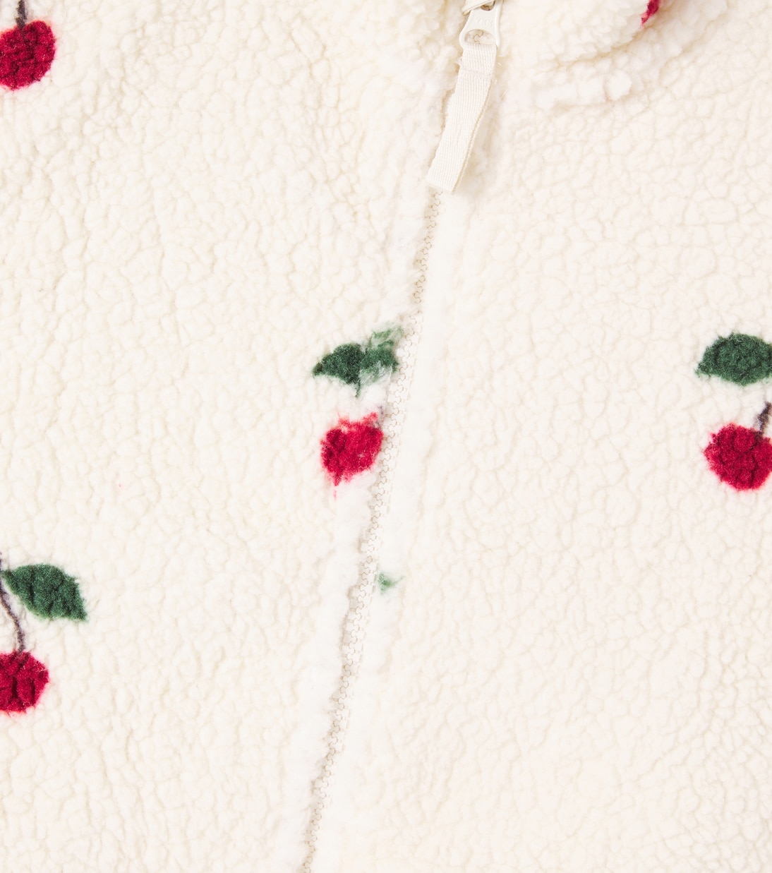 Bedruckte Weste Jody aus Teddyfleece | Konges Sløjd