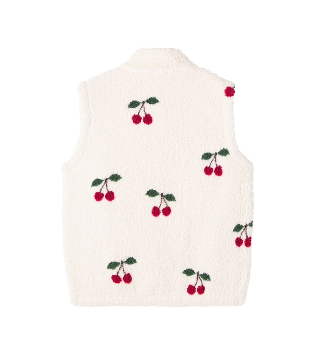 Bedruckte Weste Jody aus Teddyfleece | Konges Sløjd