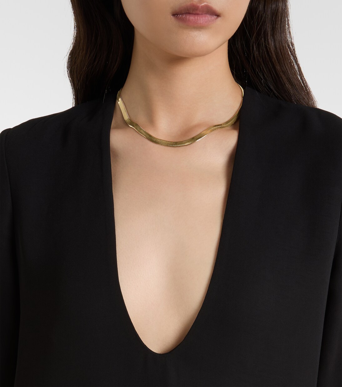 Maxikleid aus Cady | Toteme