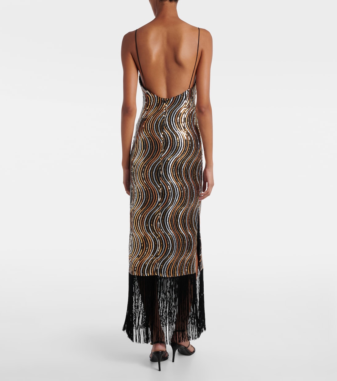 Hemingway Disco sequined midi dress | Taller Marmo