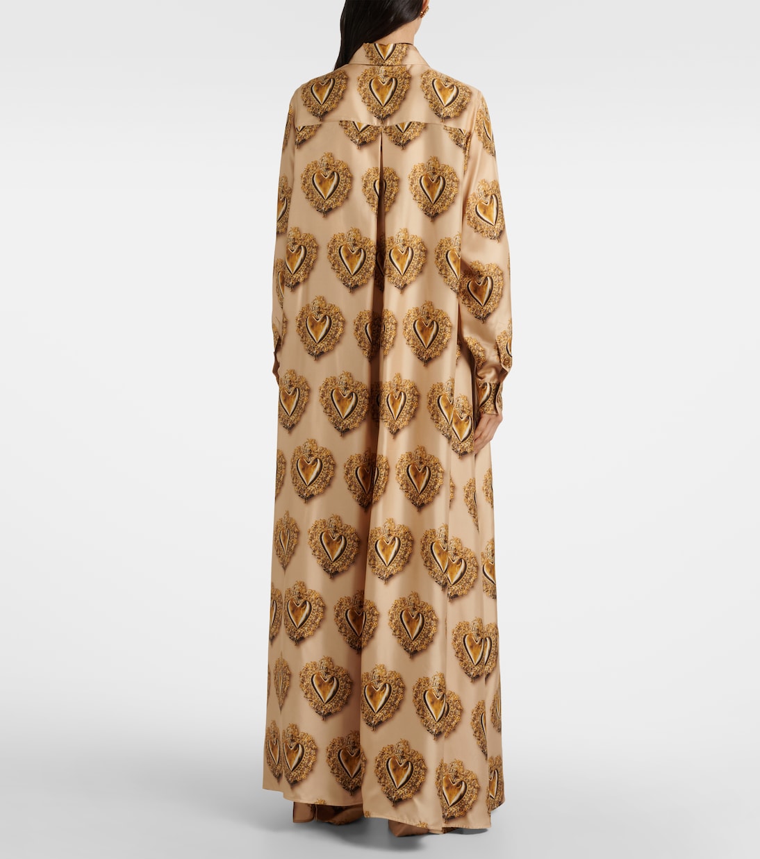 Printed silk shirt dress | Dolce&Gabbana