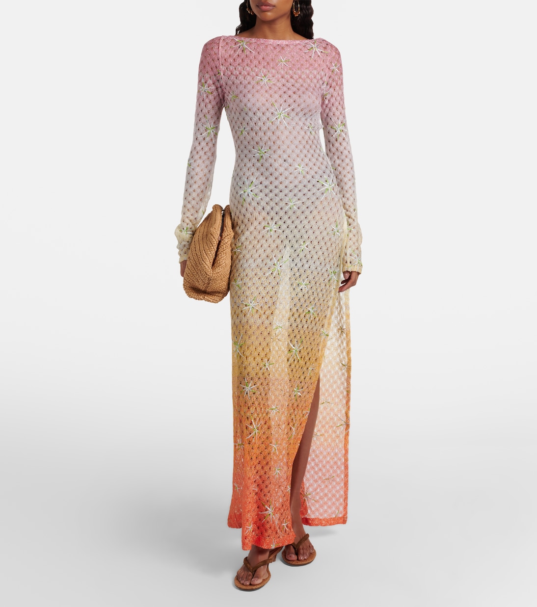 Lamé beach dress | Missoni