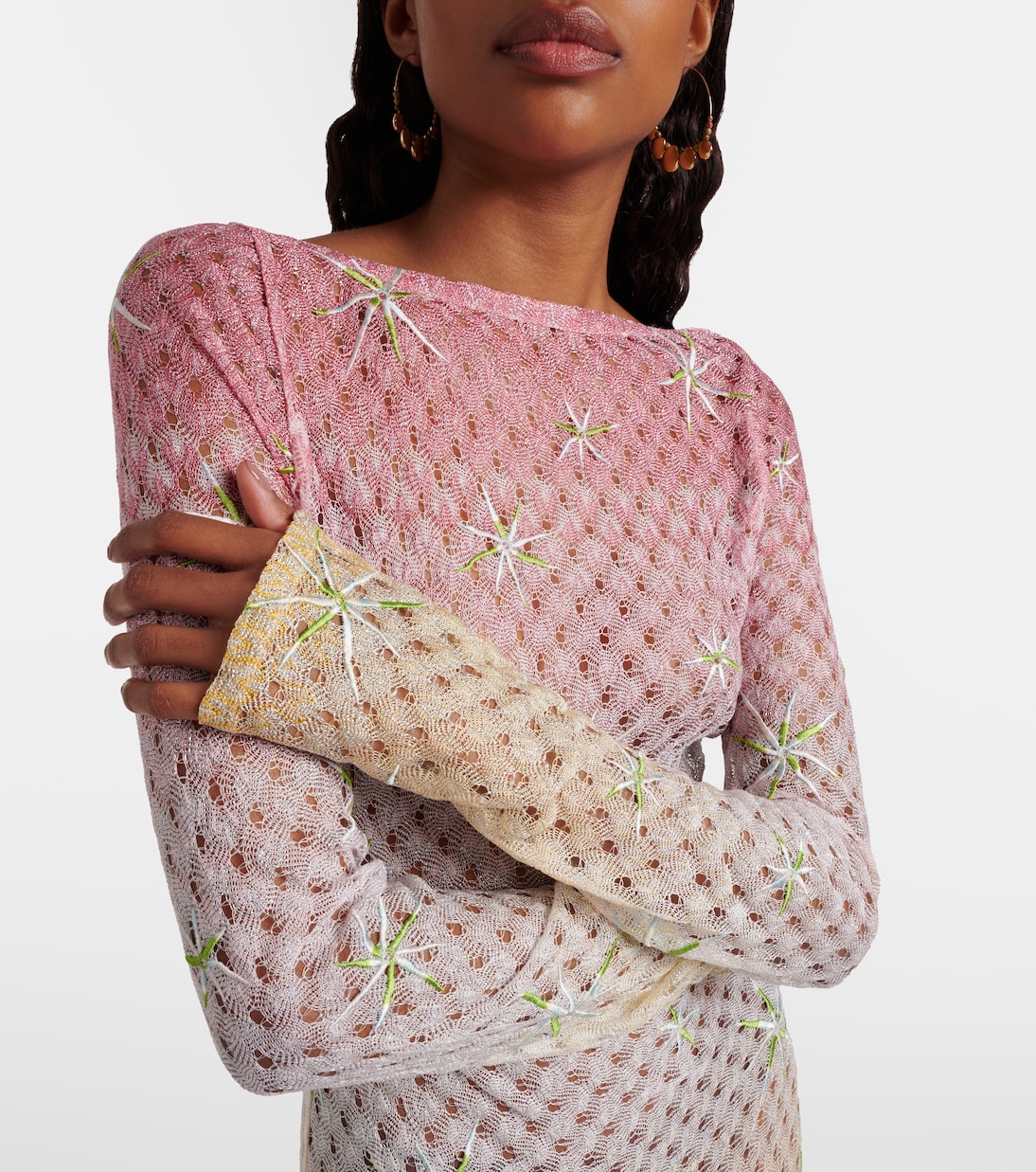 Lamé beach dress | Missoni