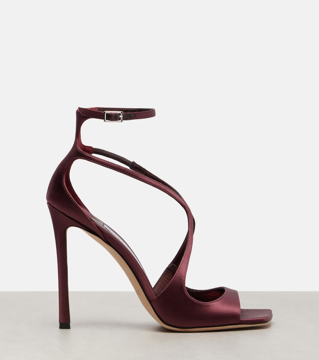 Azia 110 satin sandals | Jimmy Choo